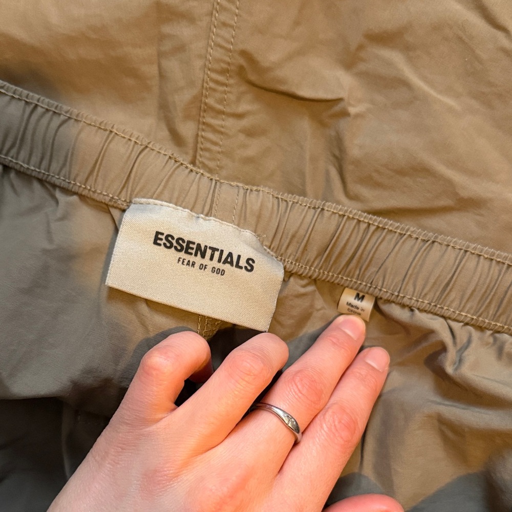Essentials Taupe Shorts - Picture 5 of 6